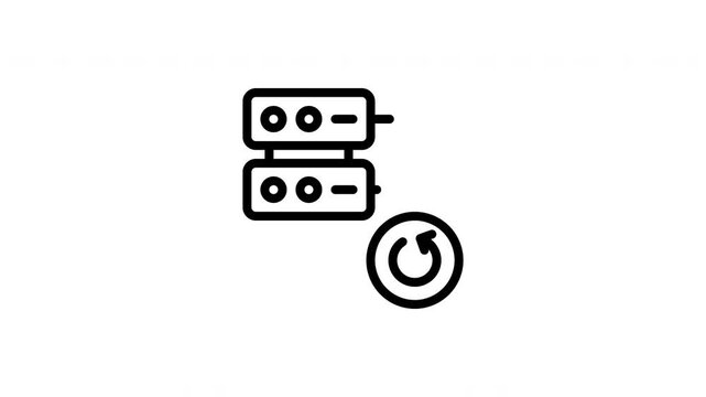 server backup animated icon