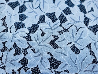 Naklejka premium leaf patterned fabric 