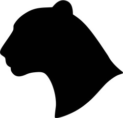 Cheetah Head Silhouette Vecto... © Aura Artistry