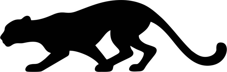 Stalking Cheetah Silhouette V... © Aura Artistry