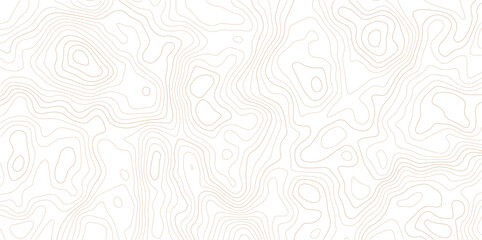 Fototapeta premium Subtle red topographic contour lines on white background with topography abstract geography elevation cartography minimalist background navigation