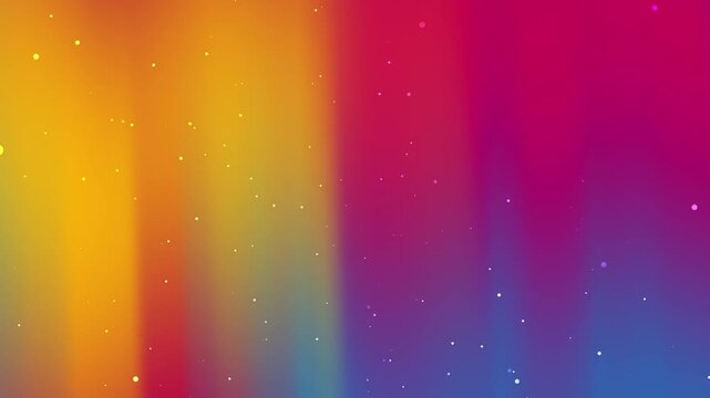 pastel rainbow footage featuring red pink orange with soft white pasticle effect. 