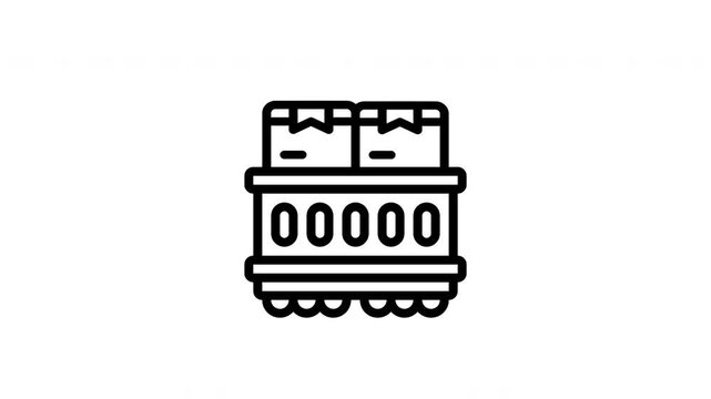 train animated icon