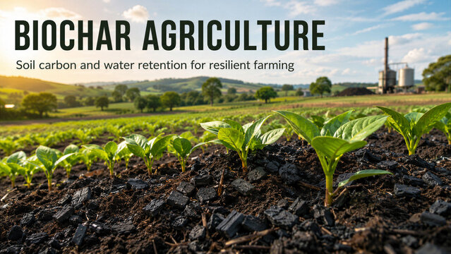 Exploring biochar agriculture and its role in improving soil carbon and water retention for better farming practices