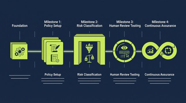 AI governance implementation roadmap from policy to assurance