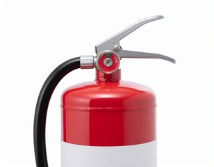 Obraz premium red fire extinguisher