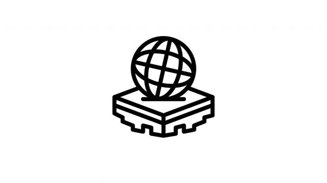 virtual world animated icon