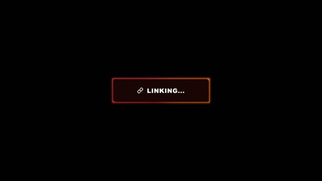 Digital Interface Loading Sequence Transitioning to Online Status Animation.
