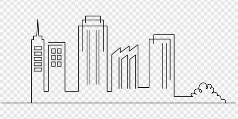Obraz premium Cairo skyline with line art style vector illustration. Modern city design vector. one line Icon drawing, Single continuous line drawing of Munich city skyline. Famous Munchen city skyscraper landscape