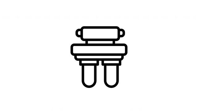 water filter animated icon