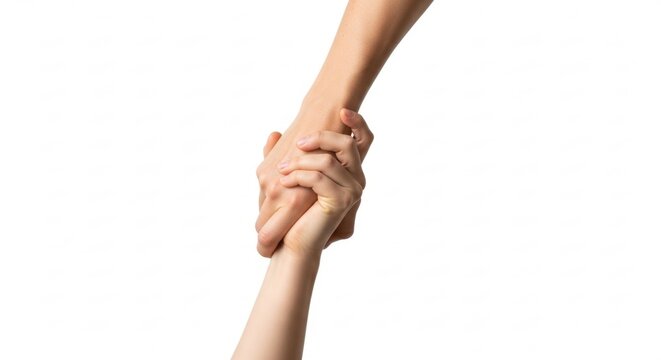 Community support and care concept, hand offering help to someone in need