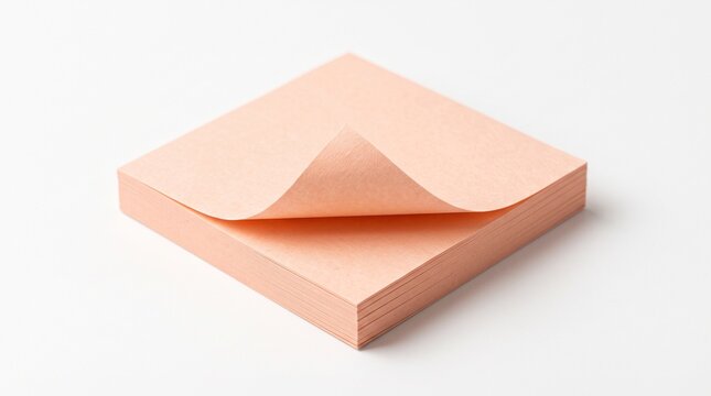 Stack of Blank Brown and Red Envelopes with Paper Sheets Isolated on White Background for Mail, Message, Gift Card and Business Correspondence Design Concept