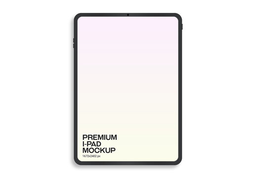 i Pad Screen Mockup