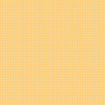 Yellow Pastel Square Paper Gingham Pattern 