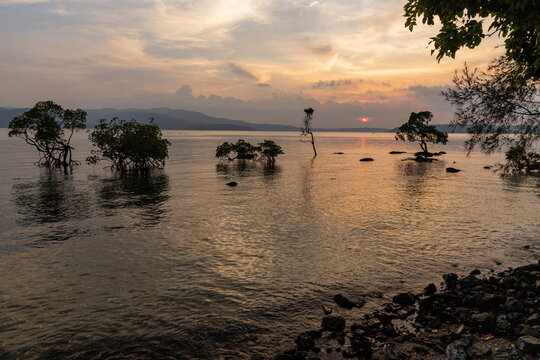 Sunset at Chidiya Tapu Beach, Andaman 