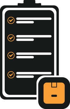 Outstanding reservation checklist icon