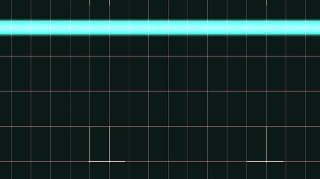 Abstract Moving White Crosshair Cursor On Pink Grid Background
