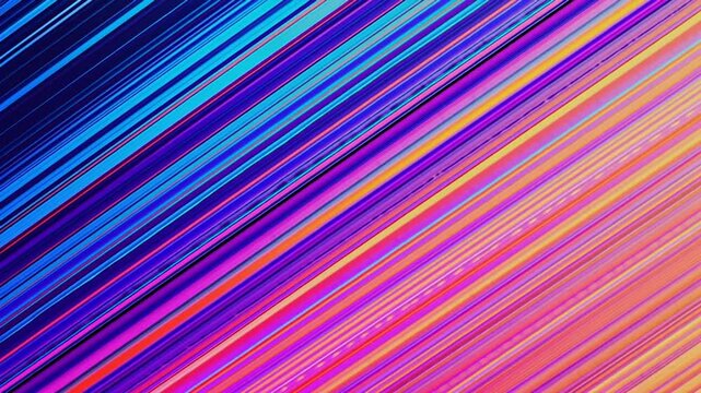 Abstract background with vibrant gradient diagonal lines
