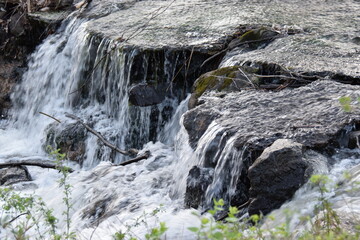 Mountain stream cascade © Janet