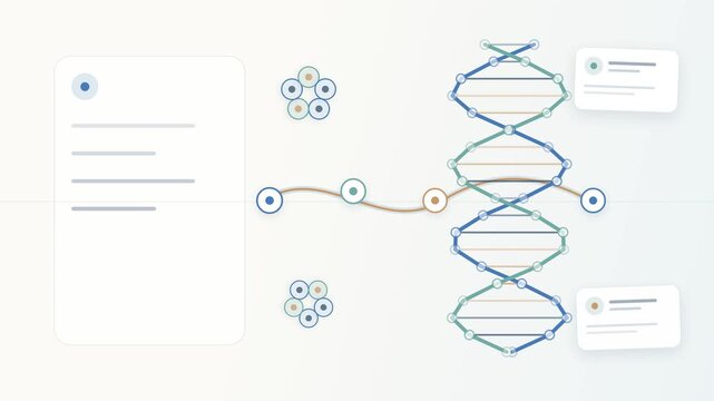 Genomics research network with DNA and biotechnology data