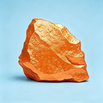 Sunkist orange rock