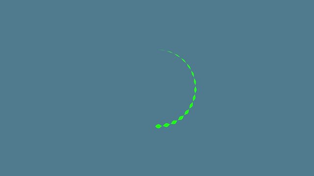 Circle Loading icon loop Loading Icon with a 60fps blue background.