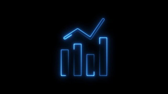   



File #:  1769621928
neon line business graph icon animation Neon business graph chart icon animation on isolated black background. Neon business growth idea animated