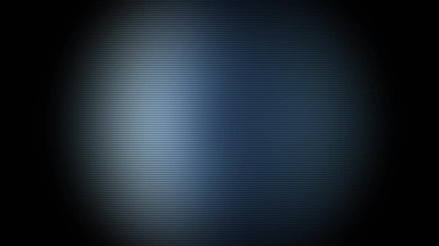 A blurry abstract blue gradient background with subtle horizontal lines and a dark vignette edge.