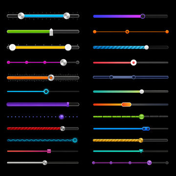 Modern UI Slider Collection