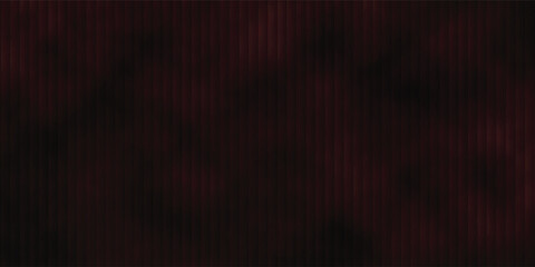 Fototapeta premium Deep crimson vertical panels fade into black darkness suggesting luxurious velvet theater curtains or elegant blinds creating a dramatic abstract background texture