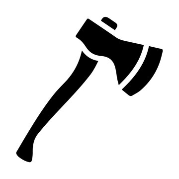 Axe Hand Tool Construction Icon Vector