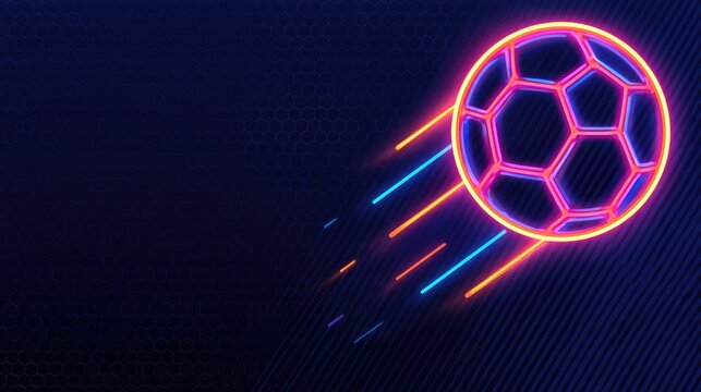 Design Template of Football Logo