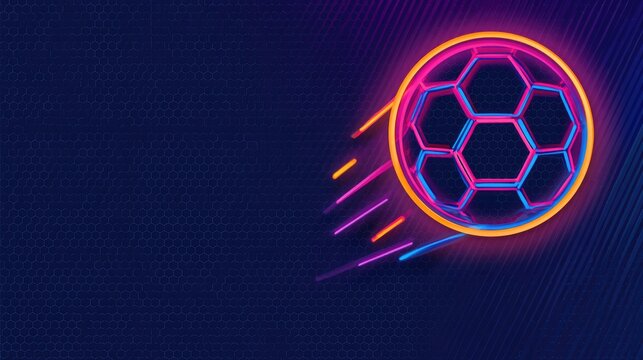 Design Template of Football Logo