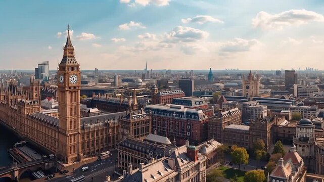 The famous Westminster, London