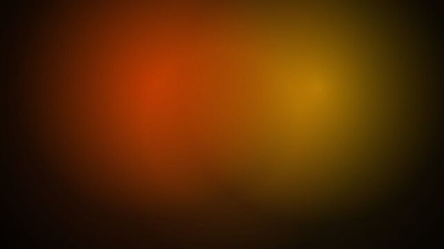 Abstract glowing golden and red light gradient background. Loop. 4K