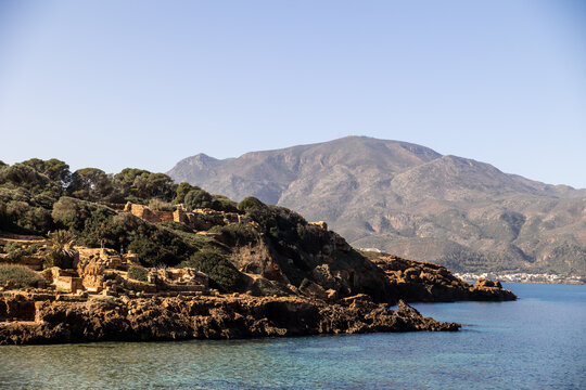 Rocky Bay Along the Tipaza Coastline