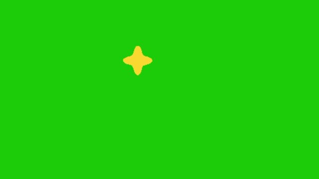 Animated Blinking Icons Motion Graphics