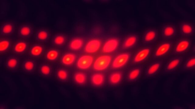 Mesmerizing abstract red light grid, a futuristic digital pattern generated from mathematical equations, showcasing the intricate beauty of computational design and algorithmic art