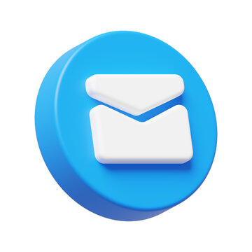 Message Email Icon 3D