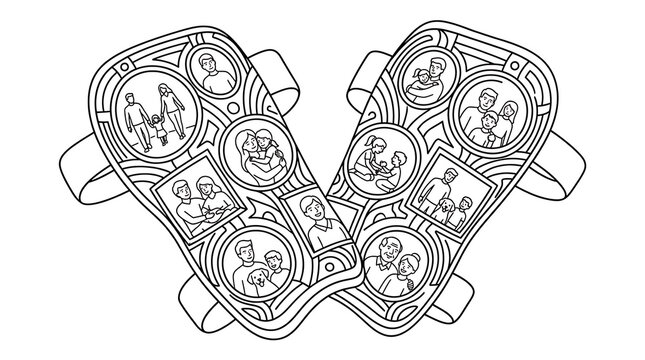 Ancient Roman Armored Bracers with Intricate Circular Medallions and Leather Straps Depicting Mythological Scenes