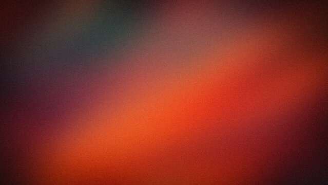 Abstract gradient wallpaper with grainy orange brown and dark purple background for 4K tech and grunge banners