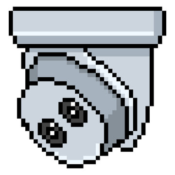 Single Pixel Art CCTV Icon