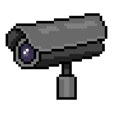 Single Pixel Art CCTV Icon