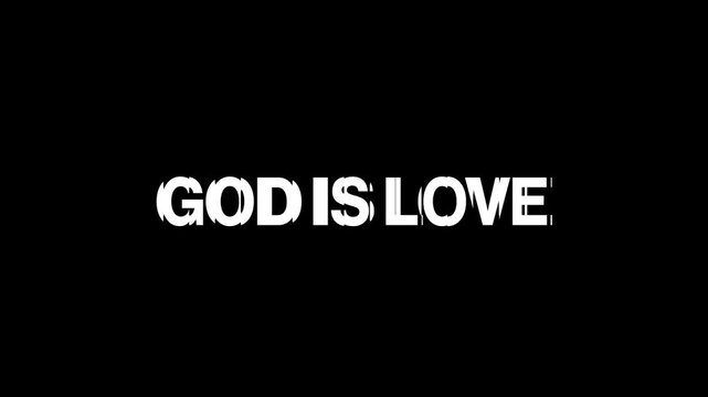 Jesus and Faith Motion Graphics Background