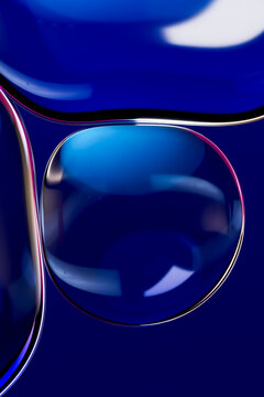 Modern Glass Squircle 3D Wallpaper