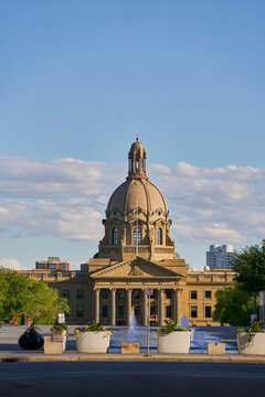 Alberta Legislature Fountain View