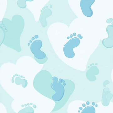 seamless pattern, hot air balloons, nursery pattern, cute animals, watercolor illustration, pastel colors, elephant, giraffe, lion, teddy bear, baby animals, soft clouds, hearts, whimsical, adorable, 