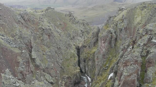 A drone video of the Caucasus Mountains, the Dzhily‑Su Valley, and the Pkhia Pass, Arkhyz, Russia, 2026.

