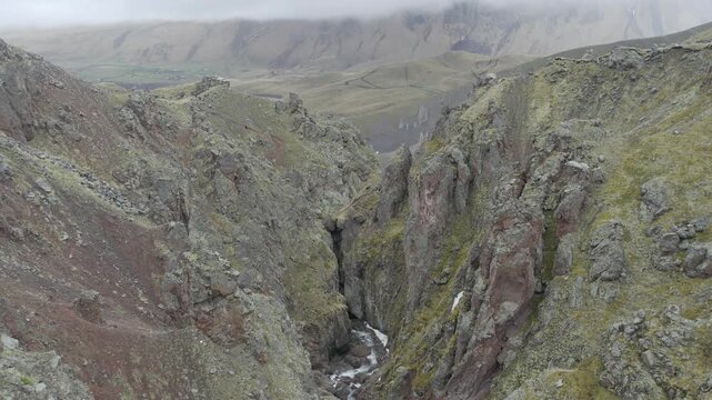 A drone video of the Caucasus Mountains, the Dzhily‑Su Valley, and the Pkhia Pass, Arkhyz, Russia, 2026.

