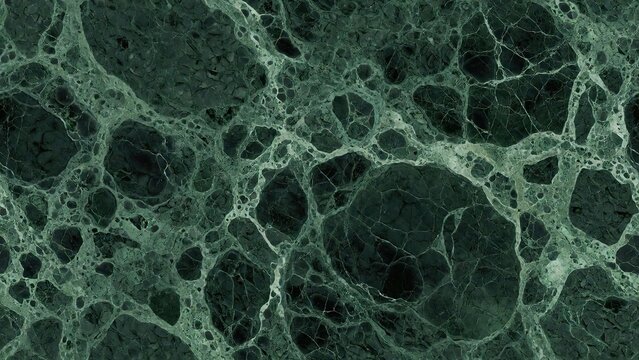 3d procedural marble texture with intricate veining and natural patterns in deep green hues